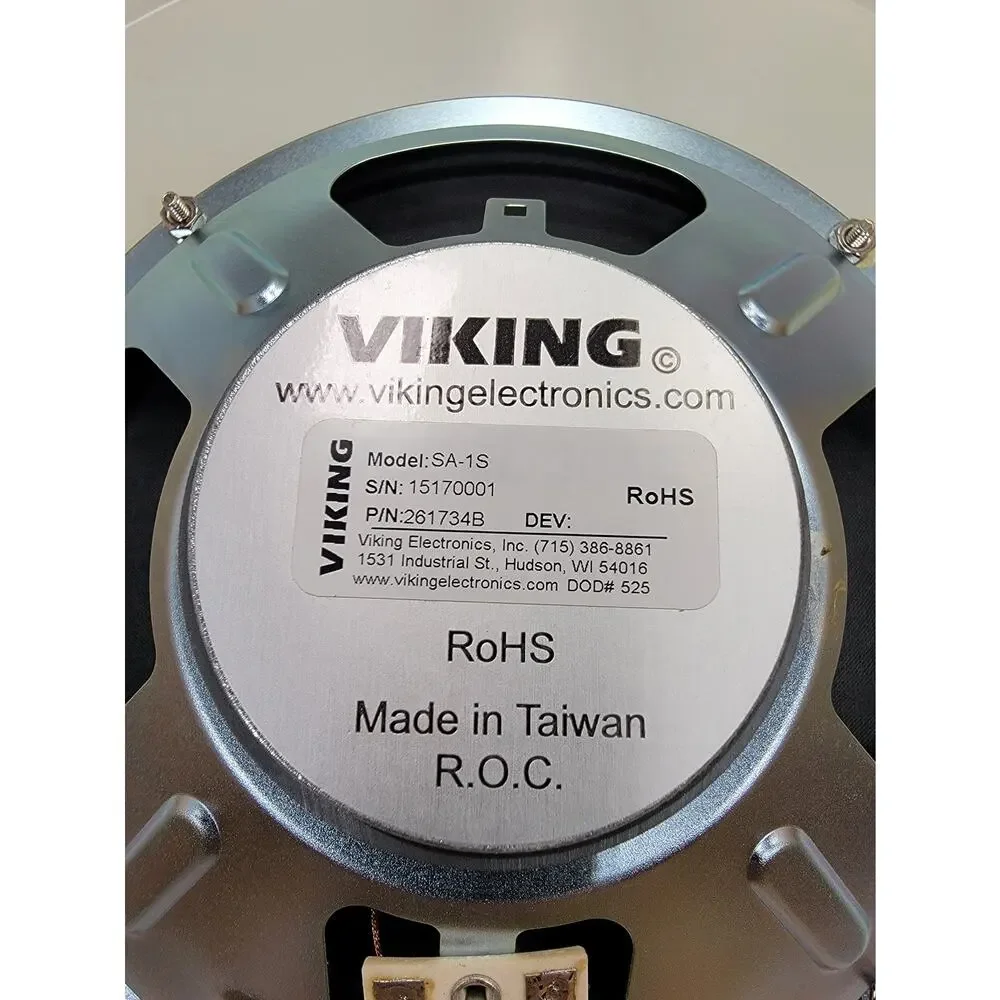 Viking Electronics Model: SA-1S Speaker